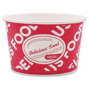 [이룸팩]일회용종이그릇,일회용종이용기,850cc 다용도컵 300개