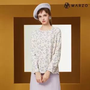 [마르조][마르조]라보떼블라우스 베이지플라워