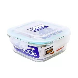 오븐락 유리 반찬통 글라스 밀폐 정사각2호 520ml