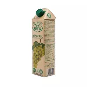 돈시몬 생과일 100% 착즙 백포도주스 1리터 6개