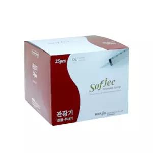 화진 일회용 주사기 관장기 60cc 1통(25개) 세정용