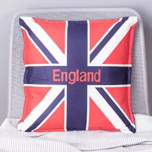 올뎃홈 잉글랜드방석커버 영국기 유니언잭 사각 의자 쇼파 솜분리 50x50 커버만