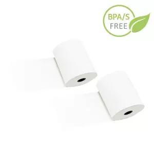 수입 57X60 20롤 무지 포스용지 감열지 영수증종이 포스기 카드단말기용지 주차장용 영수증롤지 BPAFREE/B