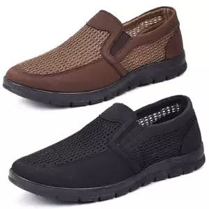 [세자매]여름용 시원한펀칭 남자슬립온 로퍼 푹신한 캐주얼화