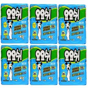 요요쉬 패드 스카이 대형 아카시아향 20매  6개묶음