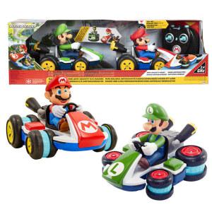[밤나무] 닌텐도 마리오 rc카 + 루이지rc카 2팩 세트