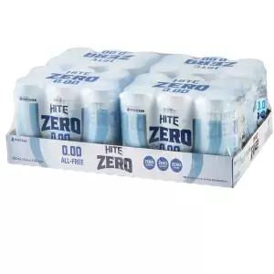 [하프클럽/하이트진로]하이트제로 350ml X 24캔 무알콜맥주맛 음료