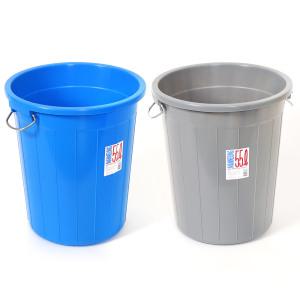 광신 오픈형 만능용기 55L 플라스틱통 대용량 휴지통 청통