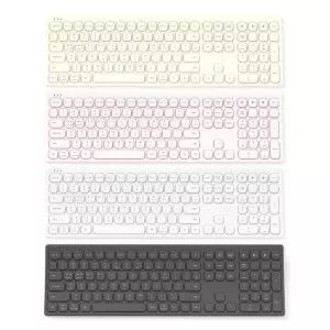 [엑토] 커브드 저소음 사무용 슬림 유무선 키보드 B605