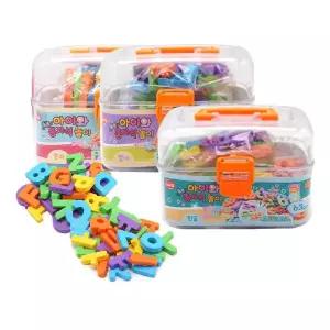 비앤씨 16000 아이와 똑똑 통자석놀이 한글/영어/숫자