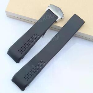 태그호이어 까레라 시계호환 20-24mm 실리콘 젤리 러버 밴드 우레탄 스트랩 시계줄