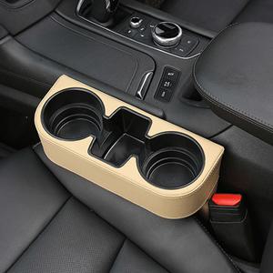 차량용 컵홀더 틈새컵홀더 베이지 차량용 시트 틈새막이