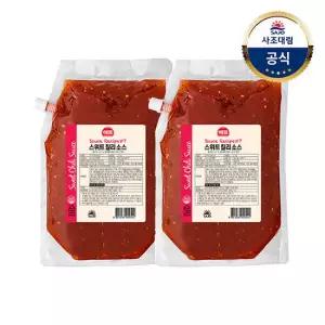[사조대림] 스위트칠리소스2KG x2개