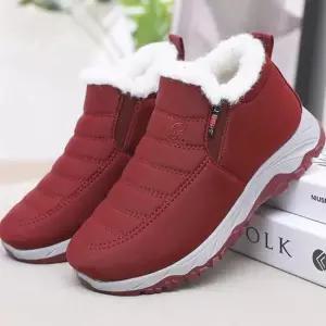 [오노마] ONM 겨울 여자 슬립온 스니커즈 털운동화 캐주얼 데일리