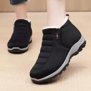 [오노마] ONM 겨울 패딩 슬립온 털운동화 패션 스니커즈 여자