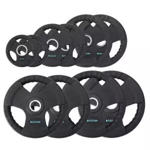 이고진 클럽용 고무 바벨 원판 105kg 모음 역기 웨이트