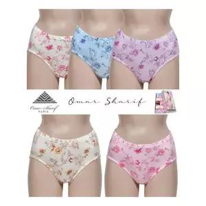 [오노마] ONM 엄마 할머니 60대 꽃무늬 요일팬티 5매 여자속옷 (S10585216)