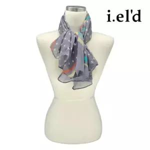 [롯데백화점]아이엘드 도트패턴 사각 스카프 FLT215