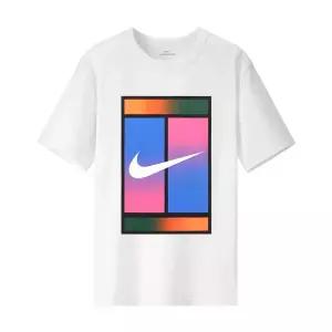 나이키 코트 헤리티지 드라이핏 테니스 남성 반팔티 화이트 FQ4934-100