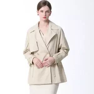 [하프클럽/리스트]드로스트링 하프 트렌치코트 (택가격 278000원)