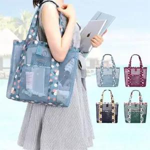 [셀러허브][라일리] Rly 여름 해변 워터파크 물빠지는 비치백 가방 (S9513234)