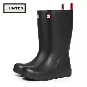 [헌터]정품) 우먼스 플레이 톨 레인부츠 WFT2007RMA BLK