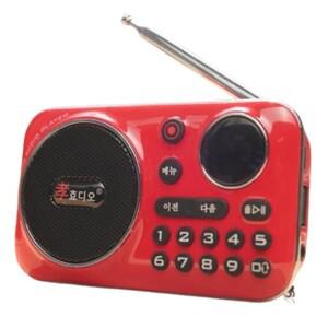 효디오 5종세트 건강팔찌 라디오 녹음기 트로트 100곡