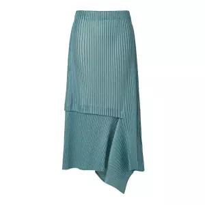 [플리츠미] 후레쉬 언발란스 드레이핑 스커트_PPSKM124006