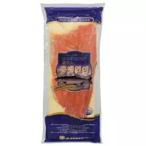 세정씨푸드 냉동 훈제연어 홀 중량 1kg 이상