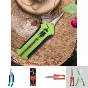 원예툴 적과 전지가위 2p세트(직선날)/조경/과수/열매따기/커팅/컷팅/화훼/과일/정원/전정/작업용/다용도