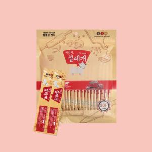 헬로도기 강아지죽 강아지츄르 설레게 설레개 소고기 20p