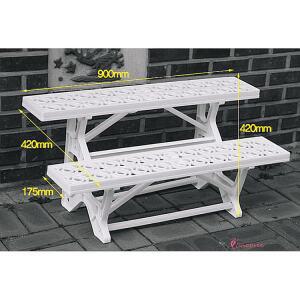 화분진열대 거치대 받침대 거실 2단 정리대 선반 다이 베란다 국산 다육이 화분대bcd889