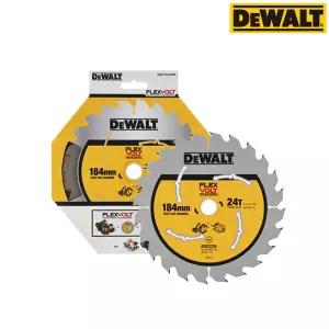 [디월트] DWA714124WFV / 플렉스볼트 목공용 원형톱날 7인치 184mm 24날
