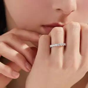 18k 클래식 랩 다이아몬드 이터니티 반지 1부_6호-13호