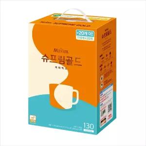 [10%중복쿠폰/최대3,000원]맥심 슈프림골드 커피믹스 130T//2개구매시 1000원DC