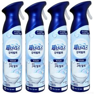 페브리즈 에어 공기탈취제 화장실용 프레시 스카이 165g x 4개