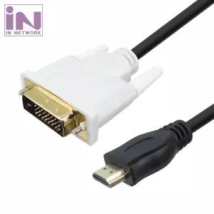 HDMI 2.0 to DVI-D 케이블 1.5m IN-4KHD15 [H@lu]