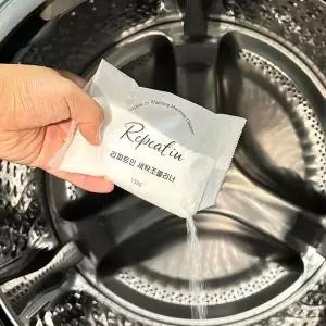 리피트인 4+4 세탁조 클리너 통돌이 드럼세탁기 청소 분말형 통세척 대용량 세제 8회