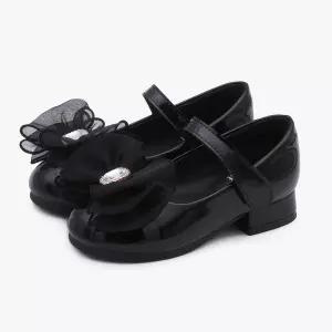 [키펀트] 스퀘어 플럼 여아 굽구두