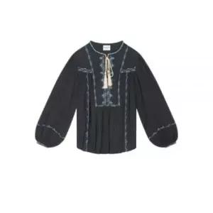 24SS 이자벨마랑 셔츠 HT0371FAB1J15E01BK Black