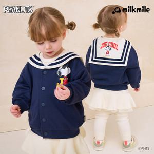 [밀크마일] [피너츠]스누피 세일러가디건