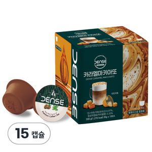 덴스 카라멜마끼아또 돌체구스토 호환 캡슐커피 15개입
