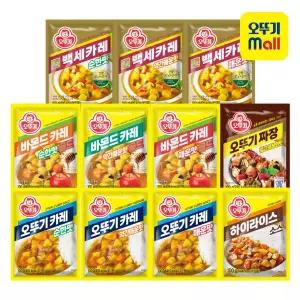 [오뚜기] 분말카레/짜장 100g 3+3 골라담기(백세/바몬드/하이라이스)