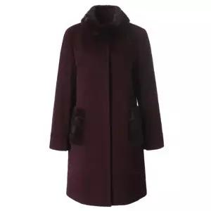 [조순희]알파카 혼방 밍크 포켓 롱 코트 JIWC5191_SC