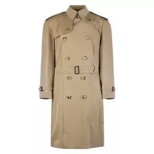 [버버리] 웨스트민스터 헤리티지 코튼 남성 트렌치 코트 허니 43929818