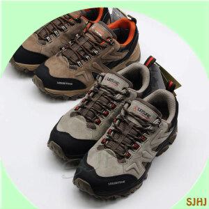 LEISURE TIME 스노위 방수 남성 트레킹화/브라운 카키/경등산화 튼튼한 미끄럼 방지 워킹 여행 등산 작업 내구성 강한 슈즈 든든한 디자인