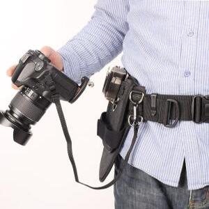 카메라벨트 스트랩 허리 파우치 고정 걸이 끈 줄 버클 렌즈 고리 촬영 사진 허리벨트 용품