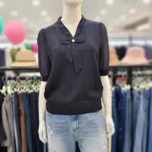 [조이너스]여성 브랜드 24신상 레이온 니트 반팔 티셔츠 여름 숏 JEU5WSL371_US