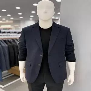 [트루젠]남자 봄여름 115빅사이즈 안감없는 캐주얼 콤비 자켓 4컬러 - 블랙,