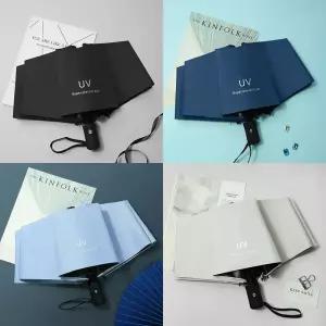 uv 차단 3단 암막 미니 자동 우산 자외선 양우산 양산